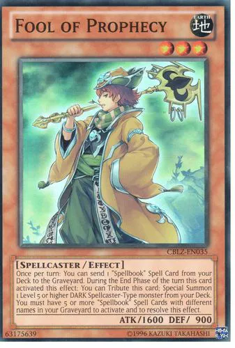 Fool of Prophecy — Cosmo Blazer - Unlimited — Yu-Gi-Oh!