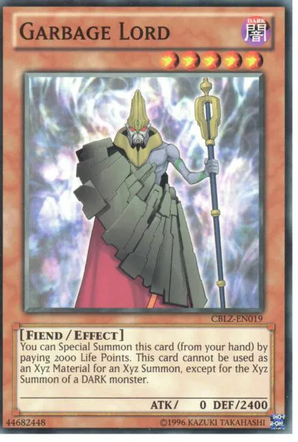 Garbage Lord — Cosmo Blazer - Unlimited — Yu-Gi-Oh!