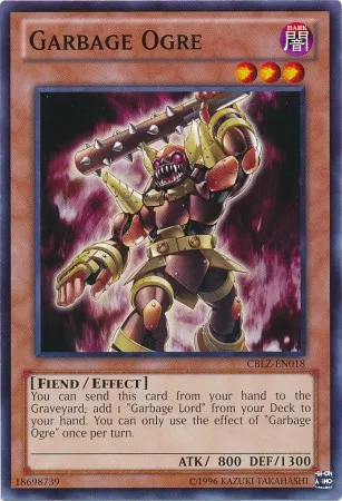 Garbage Ogre — Cosmo Blazer - Unlimited — Yu-Gi-Oh!