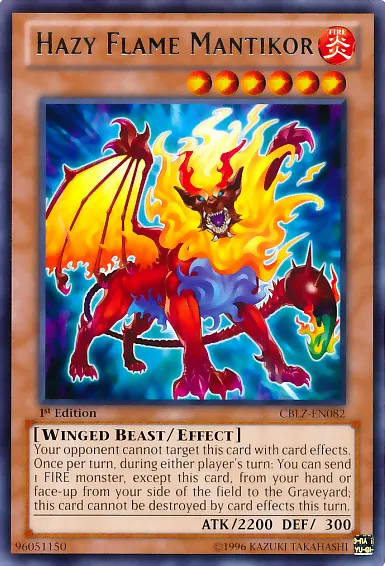 Mantikor Flamme Chimérique — Cosmo Blazer — Yu-Gi-Oh!