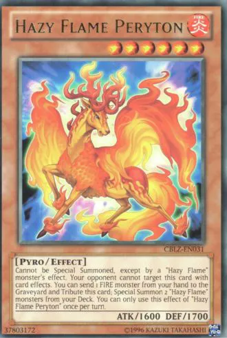 Hazy Flame Peryton — Cosmo Blazer - Unlimited — Yu-Gi-Oh!