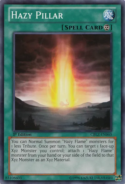 Hazy Pillar — Cosmo Blazer — Yu-Gi-Oh!