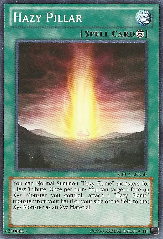 Hazy Pillar — Cosmo Blazer - Unlimited — Yu-Gi-Oh!