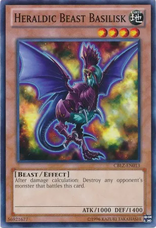 Heraldic Beast Basilisk — Cosmo Blazer - Unlimited — Yu-Gi-Oh!
