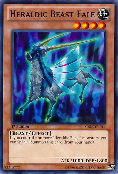 Heraldic Beast Eale — Cosmo Blazer — Yu-Gi-Oh!