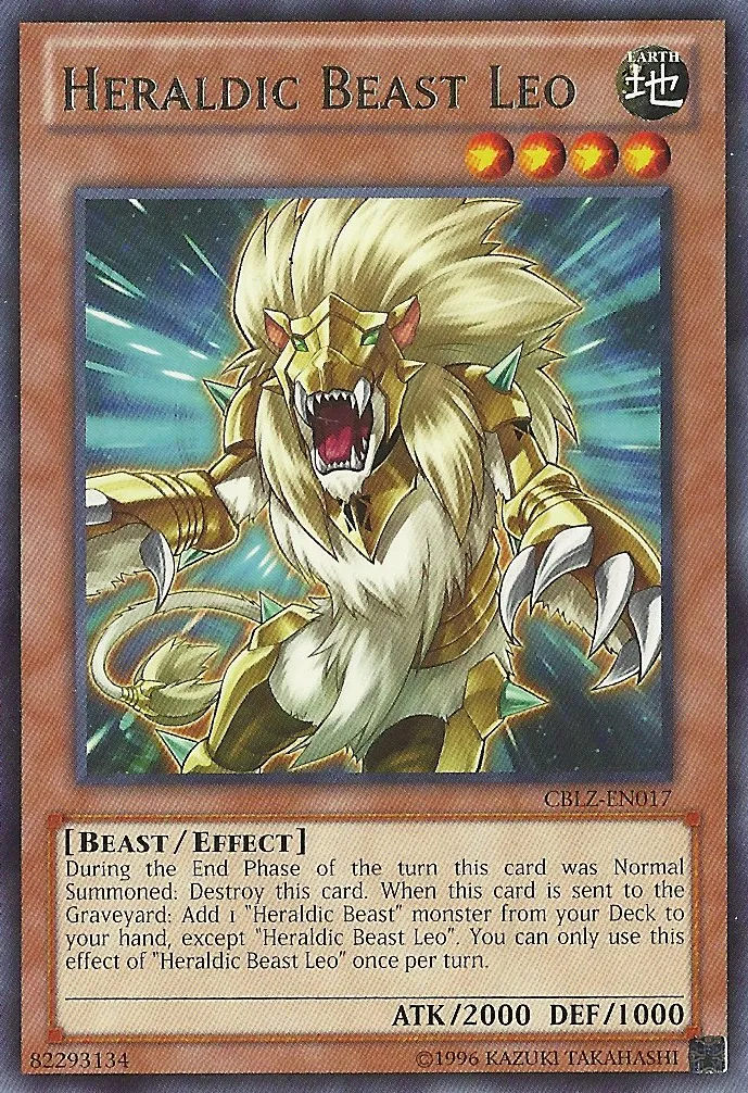 Heraldic Beast Leo — Cosmo Blazer - Unlimited — Yu-Gi-Oh!