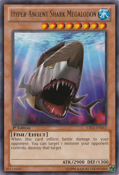 Hyper-Ancient Shark Megalodon — Cosmo Blazer — Yu-Gi-Oh!