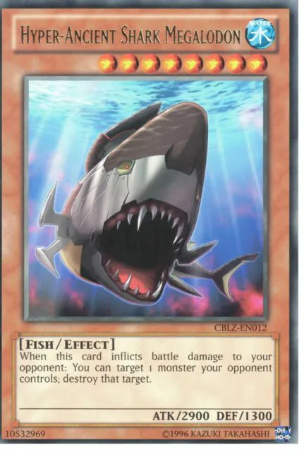 Hyper-Ancient Shark Megalodon — Cosmo Blazer - Unlimited — Yu-Gi-Oh!