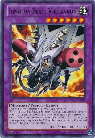 Ignition Beast Volcannon — Cosmo Blazer - Unlimited — Yu-Gi-Oh!