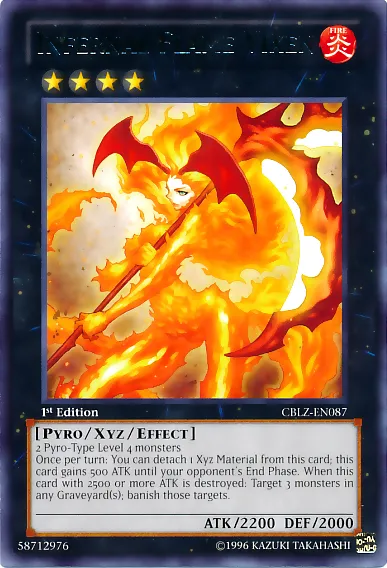 Renarde de la Flamme Infernale — Cosmo Blazer — Yu-Gi-Oh!