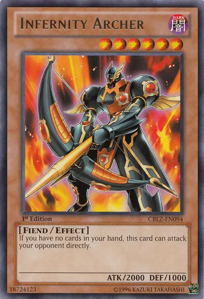Infernity Archer — Cosmo Blazer — Yu-Gi-Oh!