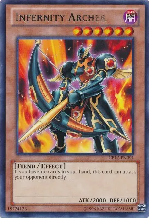 Infernity Archer — Cosmo Blazer - Unlimited — Yu-Gi-Oh!