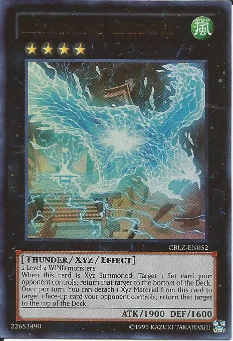 Lightning Chidori — Cosmo Blazer - Unlimited — Yu-Gi-Oh!