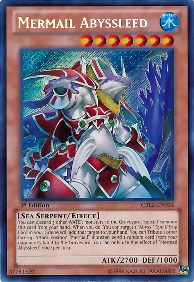 Mermail Abyssleed — Cosmo Blazer — Yu-Gi-Oh!