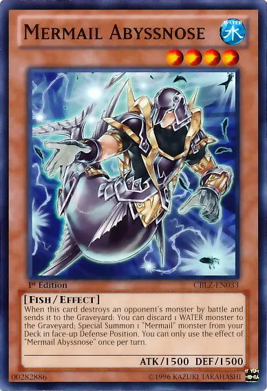Mermail Abyssnose — Cosmo Blazer — Yu-Gi-Oh!