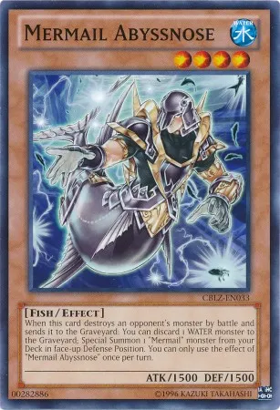 Mermail Abyssnose — Cosmo Blazer - Unlimited — Yu-Gi-Oh!