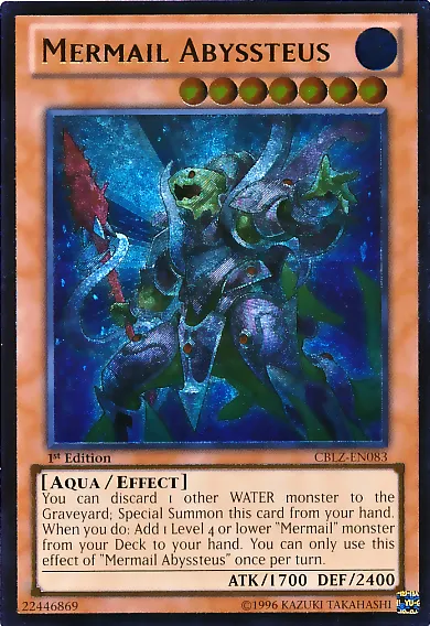 Sirènemure Abyssteus — Cosmo Blazer — Yu-Gi-Oh!