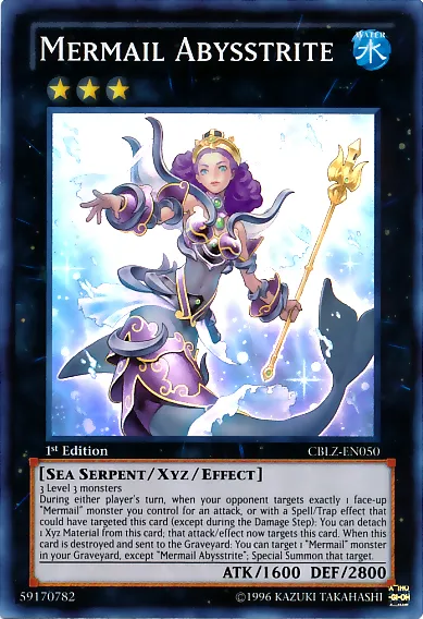 Mermail Abysstrite — Cosmo Blazer — Yu-Gi-Oh!