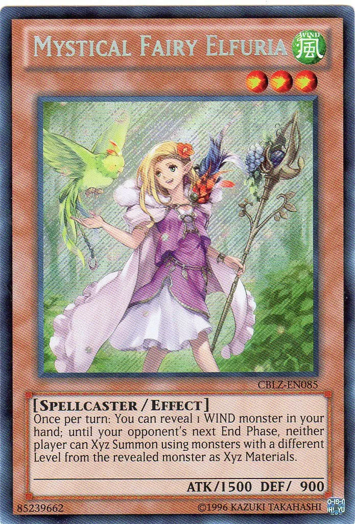 Mystical Fairy Elfuria — Cosmo Blazer - Unlimited — Yu-Gi-Oh!