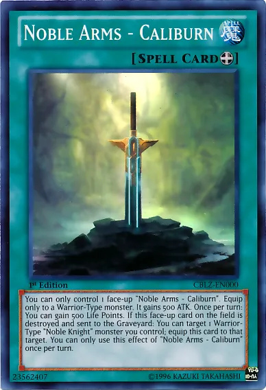 Noble Arms - Caliburn — Cosmo Blazer — Yu-Gi-Oh!