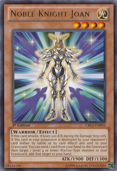 Noble Knight Joan — Cosmo Blazer — Yu-Gi-Oh!