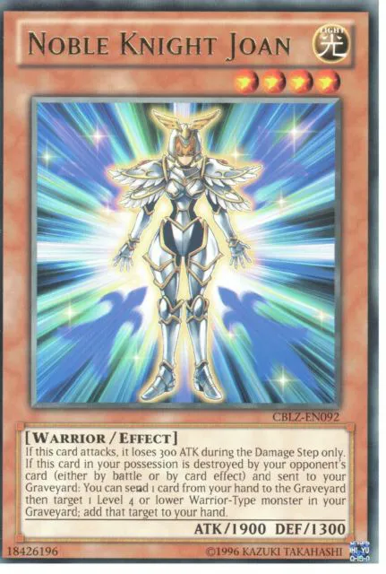 Noble Knight Joan — Cosmo Blazer - Unlimited — Yu-Gi-Oh!