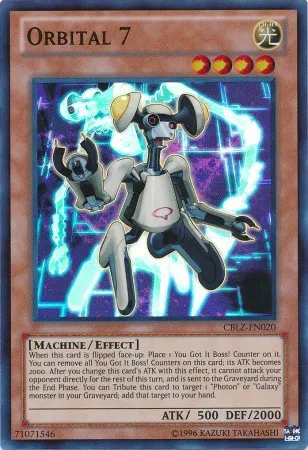 Orbital 7 — Cosmo Blazer - Unlimited — Yu-Gi-Oh!