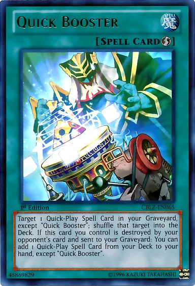 Boost Rapide — Cosmo Blazer — Yu-Gi-Oh!