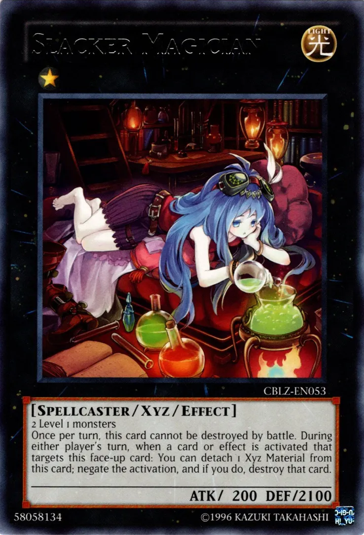 Slacker Magician — Cosmo Blazer - Unlimited — Yu-Gi-Oh!