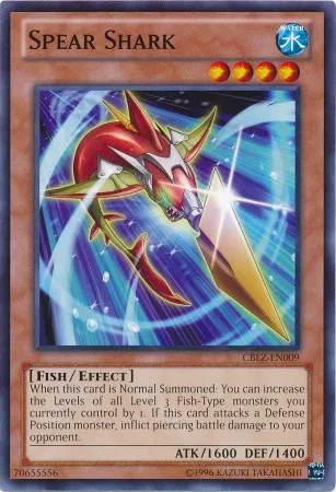 Spear Shark — Cosmo Blazer - Unlimited — Yu-Gi-Oh!