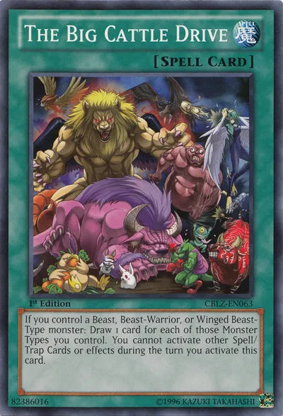 The Big Cattle Drive — Cosmo Blazer — Yu-Gi-Oh!