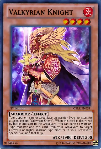 Valkyrian Knight — Cosmo Blazer — Yu-Gi-Oh!