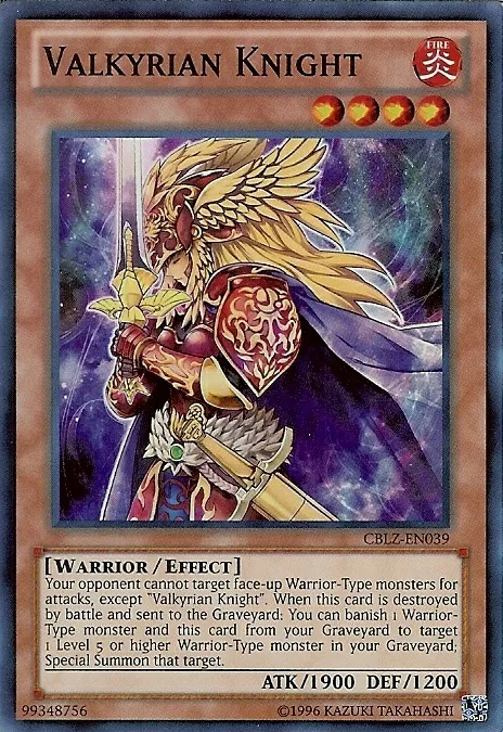 Valkyrian Knight — Cosmo Blazer - Unlimited — Yu-Gi-Oh!