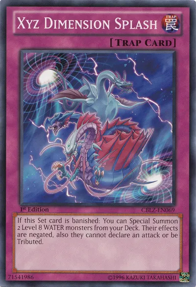 Splash Dimensionnel Xyz — Cosmo Blazer — Yu-Gi-Oh!