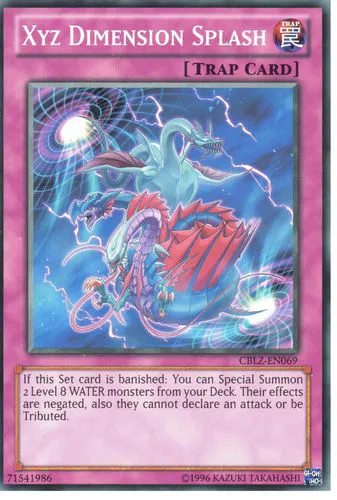 Splash Dimensionnel Xyz — Cosmo Blazer - Unlimited — Yu-Gi-Oh!