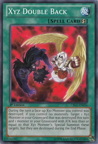 Xyz Double Back — Cosmo Blazer — Yu-Gi-Oh!