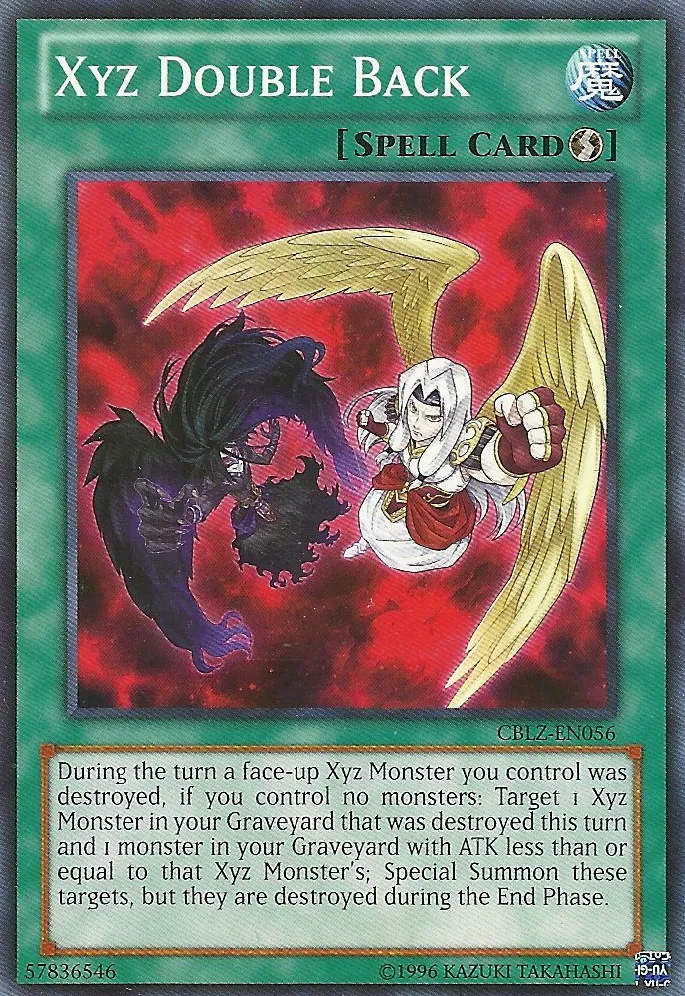 Xyz Double Back — Cosmo Blazer - Unlimited — Yu-Gi-Oh!