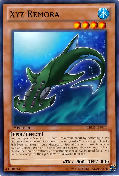 Xyz Remora — Cosmo Blazer — Yu-Gi-Oh!