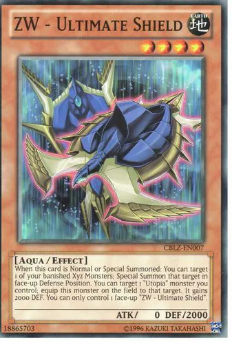 ZW - Ultimate Shield — Cosmo Blazer - Unlimited — Yu-Gi-Oh!