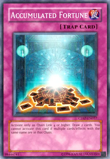 Fortune Accumulée — Cyberdark Impact - Unlimited — Yu-Gi-Oh!