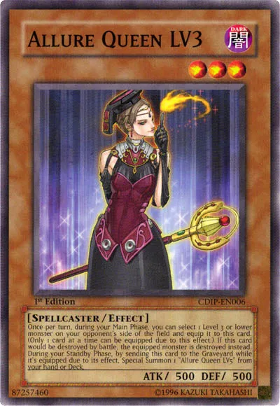 Allure Queen LV3 — Cyberdark Impact — Yu-Gi-Oh!