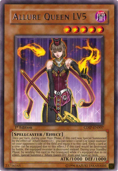 Allure Queen LV5 — Cyberdark Impact — Yu-Gi-Oh!