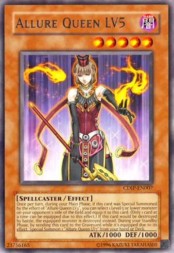 Allure Queen LV5 — Cyberdark Impact - Unlimited — Yu-Gi-Oh!