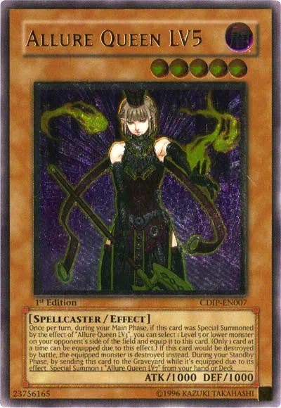 Allure Queen LV5 — Cyberdark Impact — Yu-Gi-Oh!
