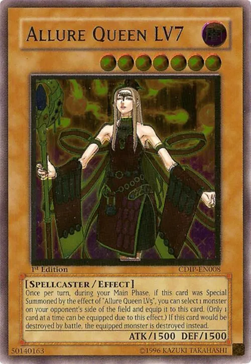 Allure Queen LV7 — Cyberdark Impact - Unlimited — Yu-Gi-Oh!