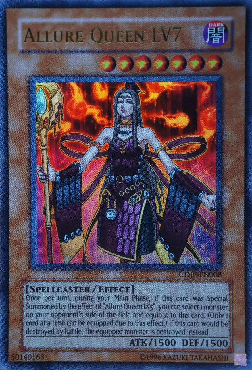 Allure Queen LV7 — Cyberdark Impact - Unlimited — Yu-Gi-Oh!