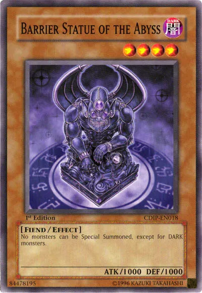Barrier Statue of the Abyss — Cyberdark Impact — Yu-Gi-Oh!