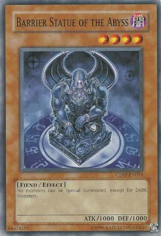 Barrier Statue of the Abyss — Cyberdark Impact - Unlimited — Yu-Gi-Oh!