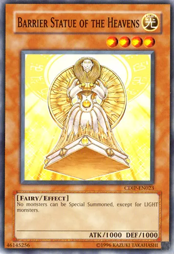 Barrier Statue of the Heavens — Cyberdark Impact - Unlimited — Yu-Gi-Oh!