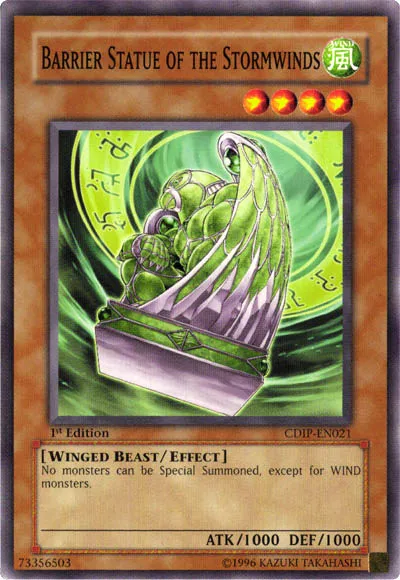 Barrier Statue of the Stormwinds — Cyberdark Impact — Yu-Gi-Oh!